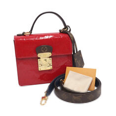 Louis Vuitton(루이비통) M90505 스칼렛 레드 베르니 레더 금장 스프링 스트리트 탑핸들 2WAY 썸네일 1