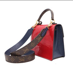 Louis Vuitton(루이비통) M90505 스칼렛 레드 베르니 레더 금장 스프링 스트리트 탑핸들 2WAY 썸네일 4