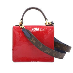 Louis Vuitton(루이비통) M90505 스칼렛 레드 베르니 레더 금장 스프링 스트리트 탑핸들 2WAY 썸네일 3