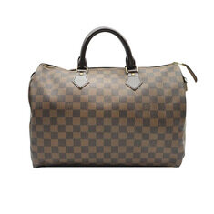 Louis Vuitton(루이비통) N41523 다미에 에벤 캔버스 스피디 35 토트백 썸네일 2