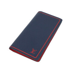 Louis Vuitton(루이비통) M63434 블루 마린 타이가 레더 브라짜 월릿 장지갑 썸네일 3