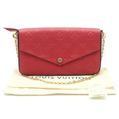 Louis Vuitton(루이비통) M63700 레드 모노그램 앙프렝뜨 포쉐트 펠리시 체인 장지갑 크로스백 썸네일 1