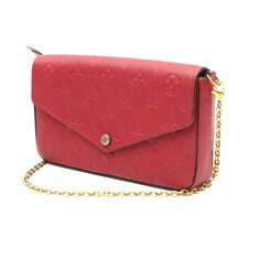 Louis Vuitton(루이비통) M63700 레드 모노그램 앙프렝뜨 포쉐트 펠리시 체인 장지갑 크로스백 썸네일 2
