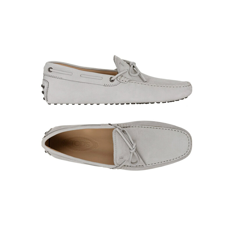 26SS 뉴 고미니 스웨이드 드라이빙슈즈 라이트그레이 XXM0GW05470 6RN U007 - Tods