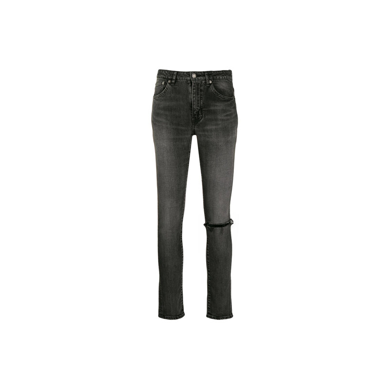 26SS 미드 라이즈 스키니진 블랙 602798 YW500 1280 - Saint Laurent