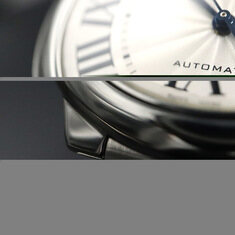 Cartier(까르띠에) W69012Z4 42MM 스틸 오토매틱 발롱 블루 드 까르띠에 남성 시계 썸네일 5