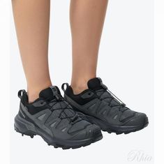 살로몬 26 X 울트라 360 LTR GTX W 터뷸런스 블랙 세도나 세이지 L47571600 레더 W0 썸네일 1