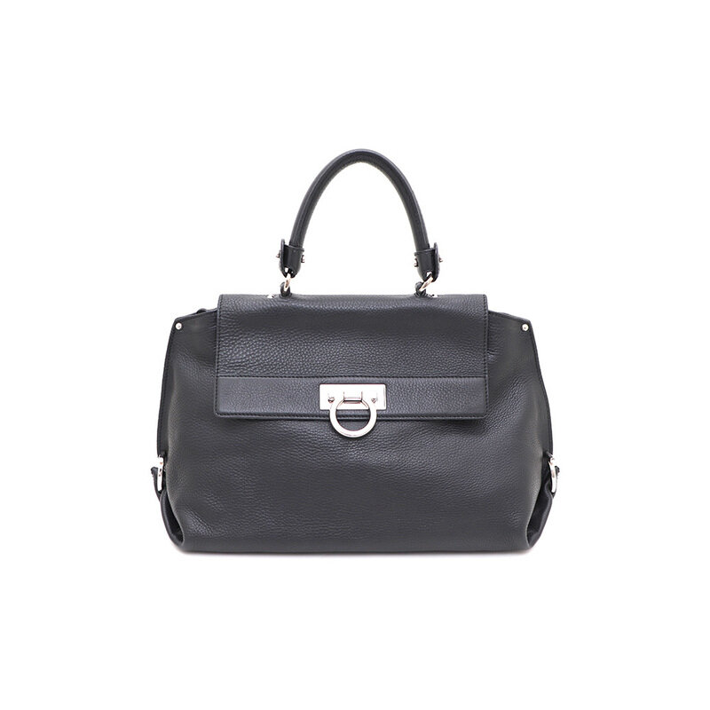 페라가모 21 A896 소피아 스몰 블랙 토트백 겸 숄더백kk75562725 - Salvatore Ferragamo