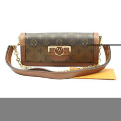 Louis Vuitton(루이비통) M45958 모노그램 리버스 캔버스 MM 도핀 숄더백 썸네일 1