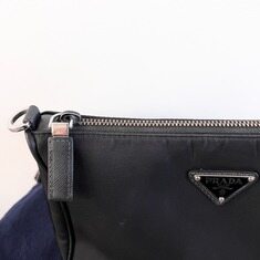 프라다 리나일론 블랙 숄더백 메신저백 가방 썸네일 3
