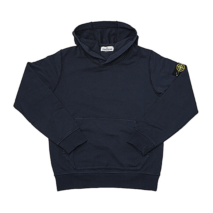 [로로모다] 스톤아일랜드 주니어 로고 와펜 공용 후디 / 761661640-V0020 - Stone Island