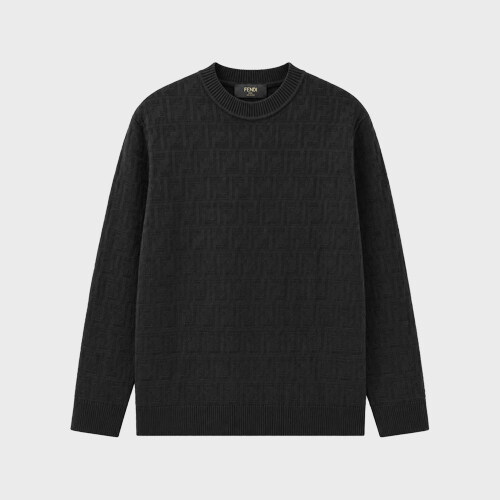 [펜디] FF로고 자수 스웨터 니트 블랙 남성 니트 FZX091 AUW0 F0QA1 / TJ - Fendi