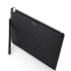 [스크래치] 생로랑 시그니처 클러치 블랙 683865 BTY0N 1000 S1 썸네일 4