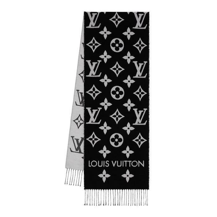 [밀라코/국내발송] 루이비통 LV 에센셜 머플러 블랙 M77853 - Louis Vuitton