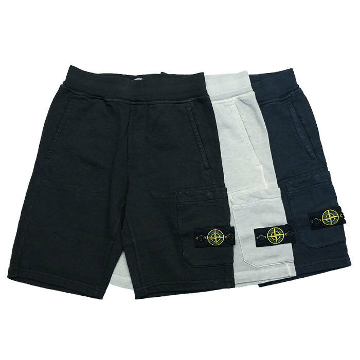 스톤아일랜드 주니어 피그먼트 와펜 반바지 801662160 - Stone Island