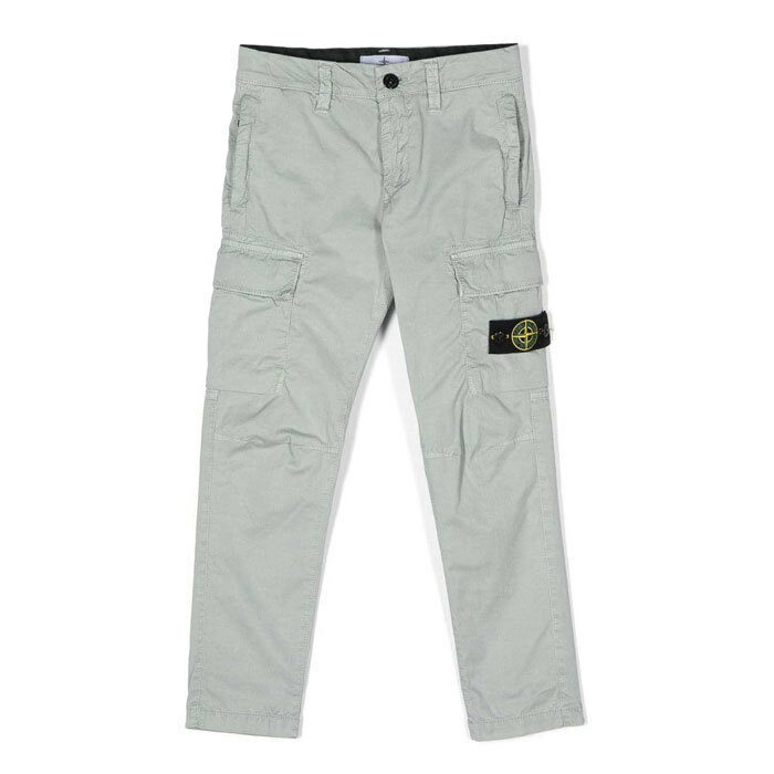 스톤아일랜드 키즈 와펜 카고팬츠 801630410 V0161 - Stone Island