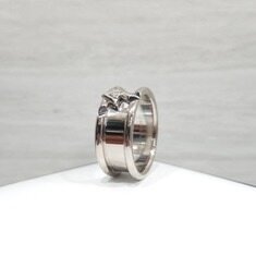 [럭스유] 루이비통 LV 볼트 다이아몬드 링 18K 화이트골드 62호 Q9059H 썸네일 3