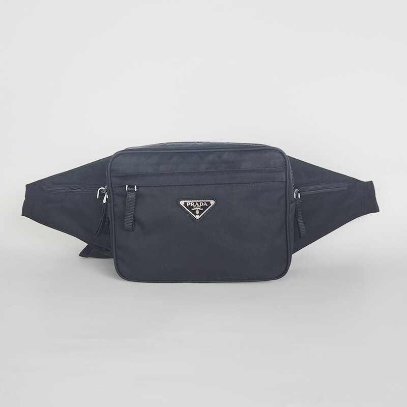 프라다 블랙 포코노 2VL001 남성 벨트백 617601274 - Prada
