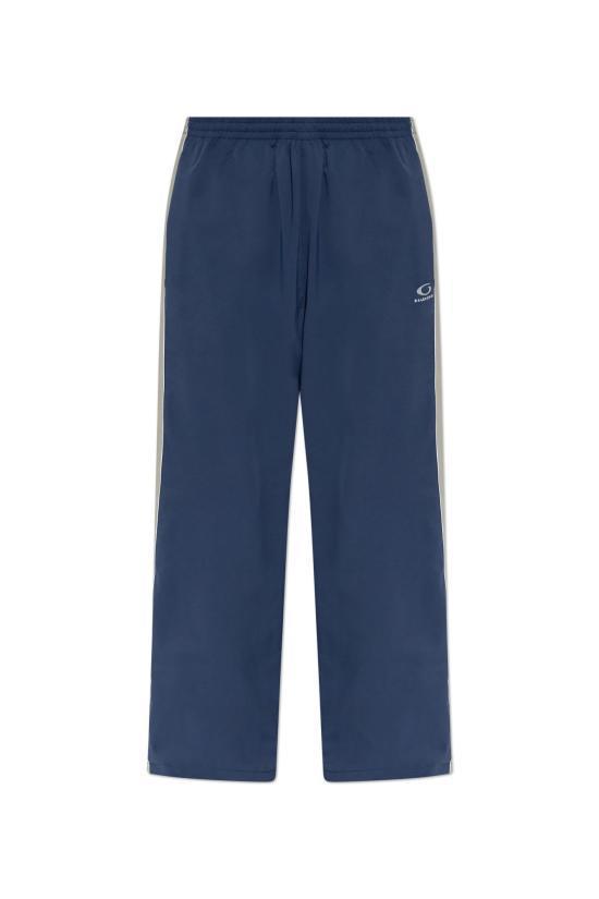 26SS 발렌시아가 트레이닝 조거 팬츠 871298 TUO13 4140 MARINE BLUE DOM - Balenciaga