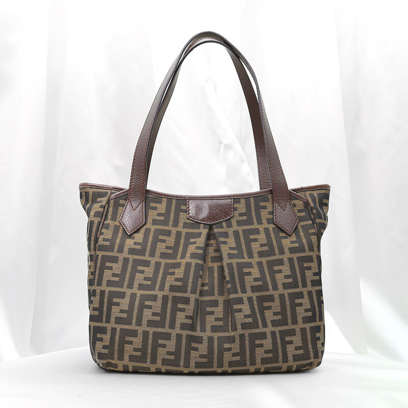 Fendi(펜디) 8BH268 FF로고 자가드 쥬카 스몰 숄더백 - Fendi