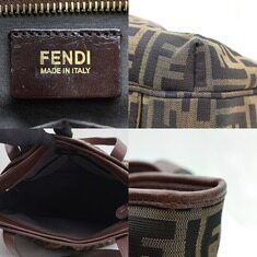 Fendi(펜디) 8BH268 FF로고 자가드 쥬카 스몰 숄더백 썸네일 5