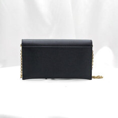 Dior(크리스챤디올) S5614CBAA_M900 블랙 레더 새들 SADDLE 파우치 WOC 체인 크로스백 썸네일 3