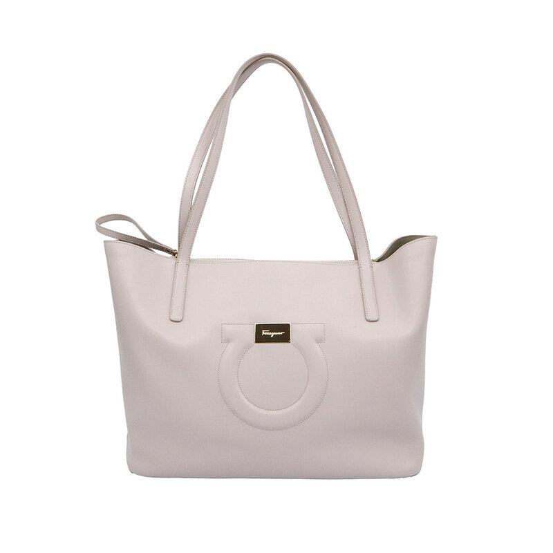 Ferragamo(페라가모) 21 H019 쟈스민 카프스킨 간치니 시티 토트 숄더백 - Salvatore Ferragamo