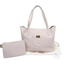 Ferragamo(페라가모) 21 H019 쟈스민 카프스킨 간치니 시티 토트 숄더백 썸네일 1