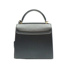 Ferragamo(페라가모) 21 H645 블랙 카프스킨 금장 간치니 박시즈 미듐 2WAY 썸네일 3