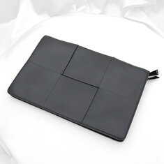 Bottega Veneta(보테가베네타) 608602 차콜 인트레치아토 아르코 도큐먼트 클러치 썸네일 3