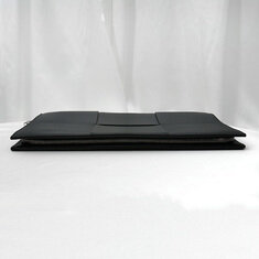 Bottega Veneta(보테가베네타) 680169 블랙 인트레치아토 아르코 도큐먼트 케이스 클러치 썸네일 5