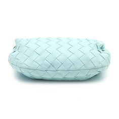 Bottega Veneta(보테가베네타) 651876 스카이 블루 램스킨 인트레치아토 미니 조디 탑 핸들 토트백 썸네일 3