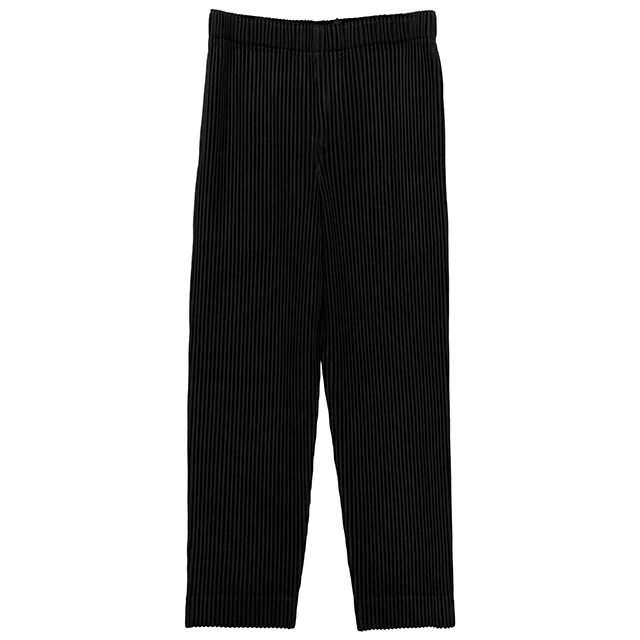 논현 더팩토리 26SS 옴므 플리세 이세이 미야케 MC 마치 팬츠 / 블랙 (HP66JF034 15) - Issey Miyake
