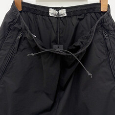 더팩토리 26SS 스톤아일랜드 텔라 파라슈트 드로우스트링 반바지 / 블랙 (L1S15L100017 S0003 V0029) 썸네일 5