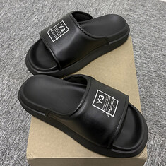 논현 더팩토리 26SS Y-3 요지 야마모토 로고 슬라이드 / 블랙 (KI4033) 썸네일 2