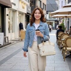루이비통 수할리 가죽 GM 토트백 아이보리 M91862 썸네일 8