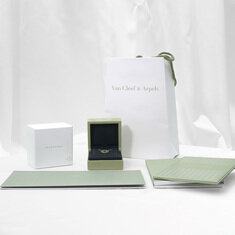 Van Cleef&Arpels(반클리프앤아펠) 18K 옐로우 골드 말라카이트 빈티지 알함브라 목걸이 썸네일 1