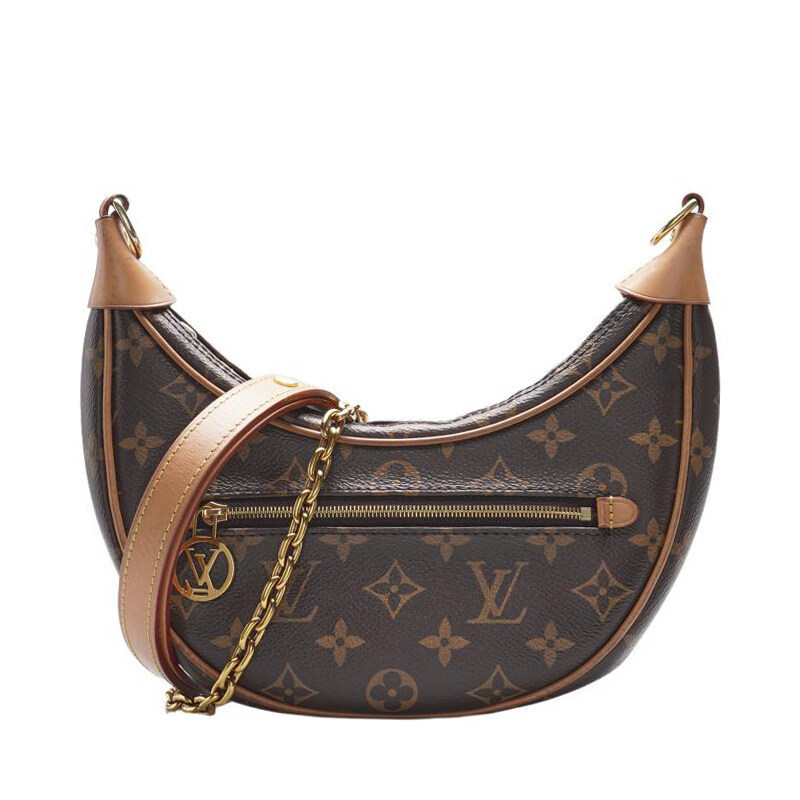 브라운 모노그램 루프 숄더백 - Louis Vuitton