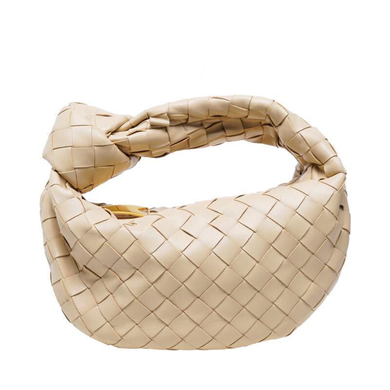 포리지 베이지 인트레치아토 조디 미니 토트백 - Bottega Veneta