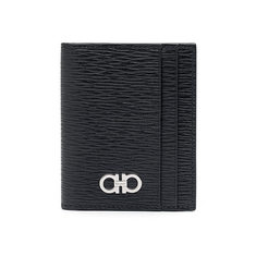 라프리마 [FERRAGAMO] 페라가모 리바이벌 간치오 반지갑 66-0371 NERO+ROSSO 740946 썸네일 1