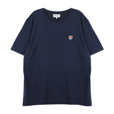 메종키츠네 폭스헤드 패치 레귤러 남성 반팔 티셔츠 LM00104-KJ0008-P476 썸네일 1