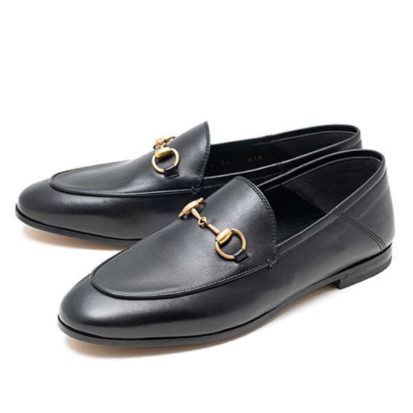 [GUCCI] 구찌 가죽 홀스빗 로퍼 414998-DLC00-1000 - Gucci
