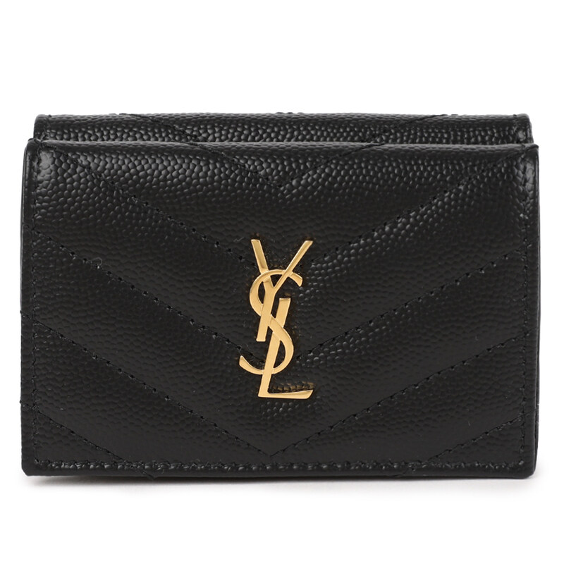생로랑 모노그램 마틀라세 미니 반지갑 668274-BOWA1-1000 - Saint Laurent