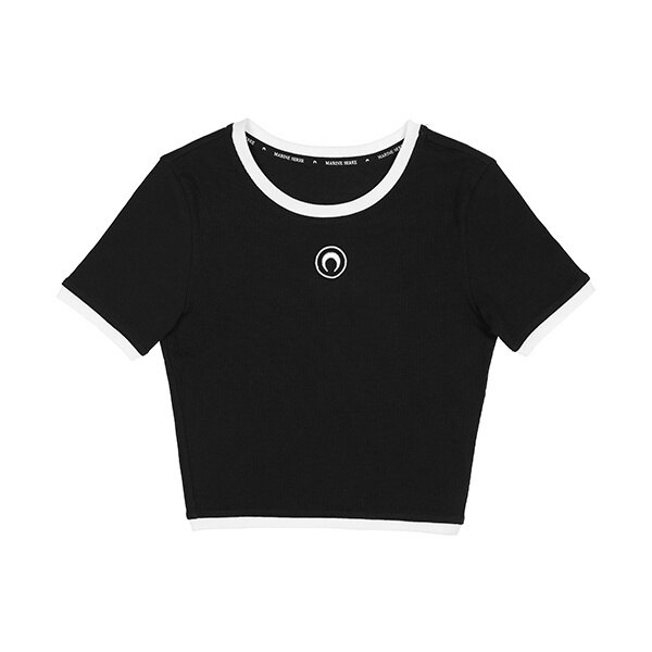 마린세르 WTO087A CJER0011 BK99 여성 반팔티 - Marine Serre