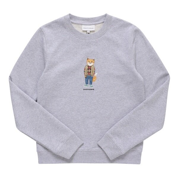 메종키츠네 LW00309KM0001 H120 여성 맨투맨 - Maison Kitsune