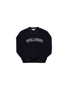 스포티앤리치 CR666NA NAVY 여성 맨투맨 썸네일 2
