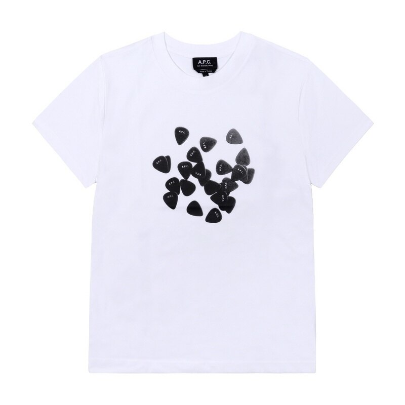 아페쎄 COBQX M26483 AAB WHITE 공용 반팔티 - A.P.C.