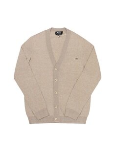 아페쎄 COEZJ H22315 PBC HEATHERED BEIGE 남성 가디건 썸네일 2