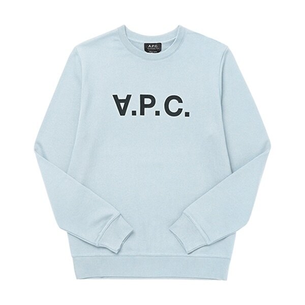 아페쎄 COFAX H27378 IAB LIGHT BLUE 남성 맨투맨 - A.P.C.