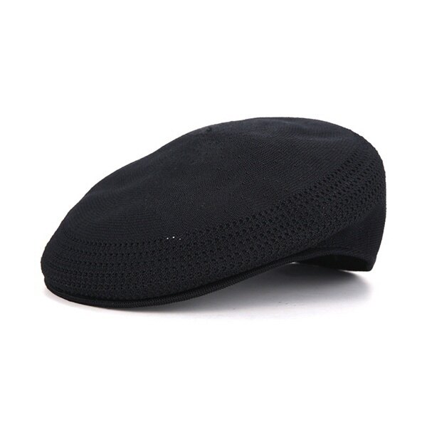 캉골 0290BC BLACK/GOLD 공용 헌팅캡 - Kangol